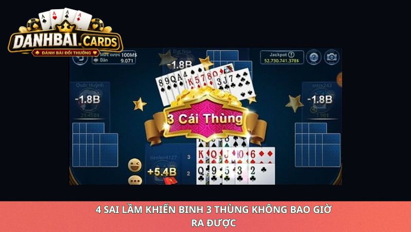 4 Sai Lầm Khiến Binh 3 Thùng Của Bạn Không Bao Giờ Ra Được