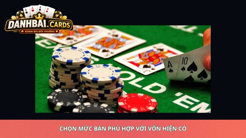 Chọn Mức Bàn Phù Hợp Với Vốn Hiện Có