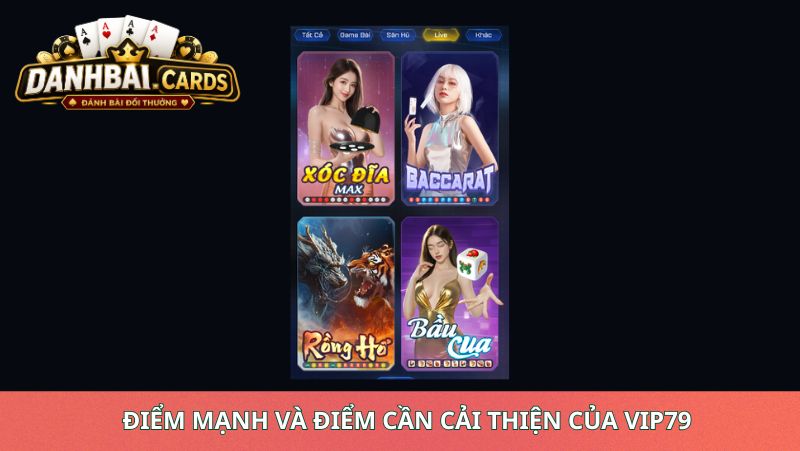 Điểm Mạnh Và Điểm Cần Cải Thiện Của VIP79